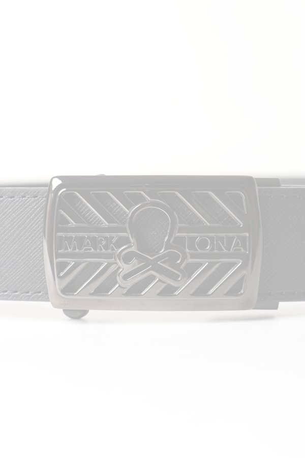画像2:  {SOLD} MARK & LONA マークアンドロナ Hollow Skull Adjust Leather Belt | MEN and WOMEN{-BEA} (2)