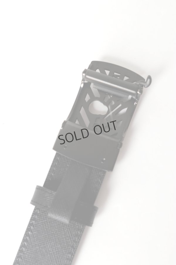 画像5: {SOLD}MARK & LONA マークアンドロナ Hollow Skull Adjust Leather Belt | MEN and WOMEN{-BEA} (5)