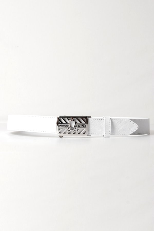 画像1: MARK & LONA マークアンドロナ Hollow Skull Adjust Leather Belt | MEN and WOMEN{-BEA} (1)