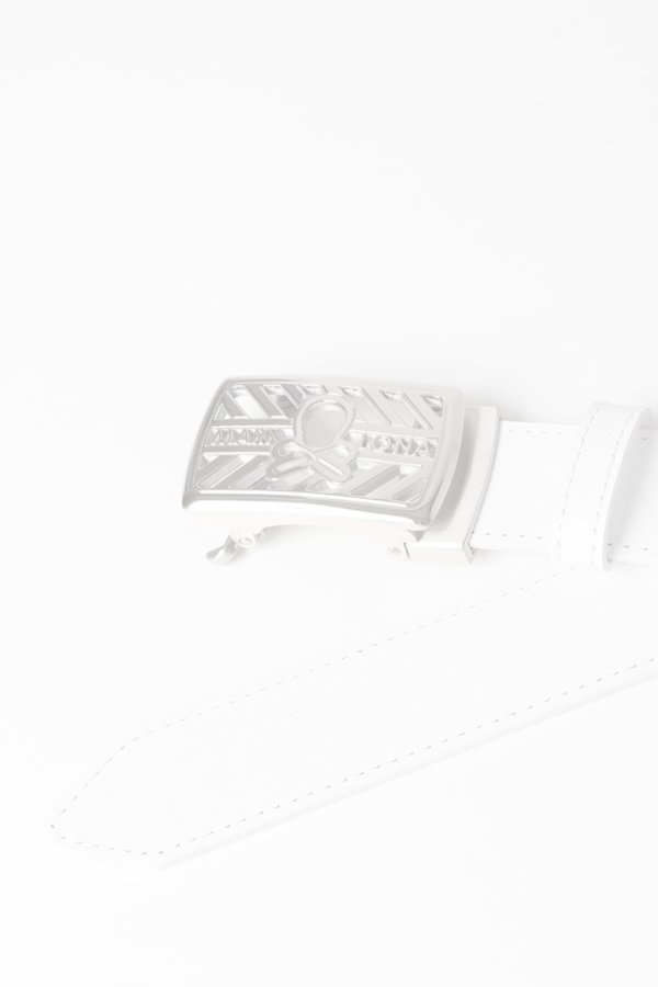 画像5:  {SOLD} MARK & LONA マークアンドロナ Hollow Skull Adjust Leather Belt | MEN and WOMEN{-BEA} (5)