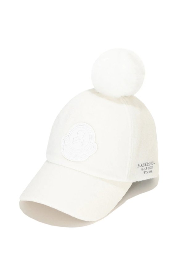 画像1: MARK & LONA マークアンドロナ Spectra Wooly "Pom-Pom" Cap | WOMEN（レディース）{-BEA} (1)