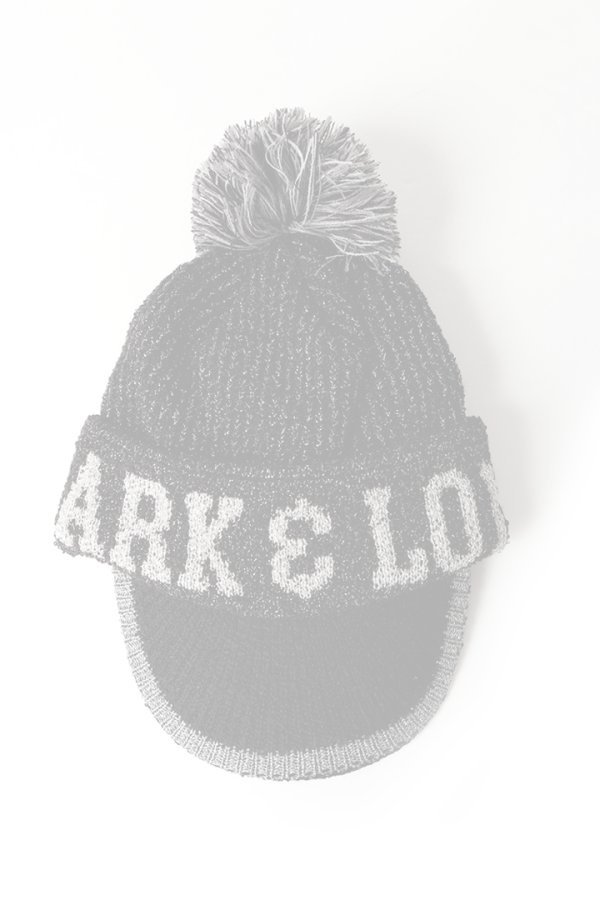 画像1:  {SOLD} MARK & LONA マークアンドロナ Scope Pom Visor Beanie | WOMEN（レディース）{-BEA} (1)