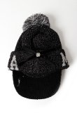 画像2: {SOLD}MARK & LONA マークアンドロナ Scope Pom Visor Beanie | WOMEN（レディース）{-BEA} (2)