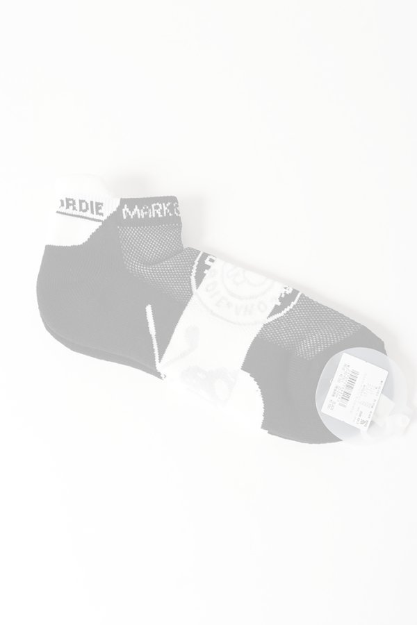 画像2:  {SOLD} MARK & LONA マークアンドロナ Mirror Skull Ankle Socks | MEN{-BEA} (2)