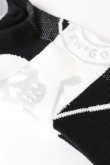 画像4: MARK & LONA マークアンドロナ Mirror Skull Ankle Socks | MEN{-BEA} (4)
