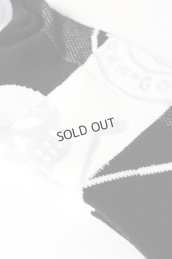 画像4: {SOLD}MARK & LONA マークアンドロナ Mirror Skull Ankle Socks | MEN{-BEA} (4)