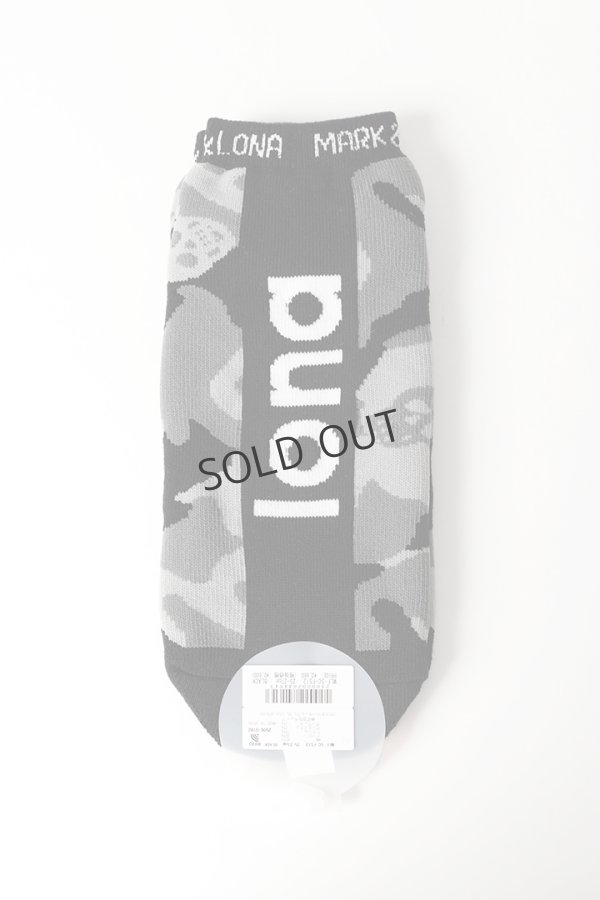 画像2: {SOLD}MARK & LONA マークアンドロナ Gauge Camo Ankle Socks | MEN{-BEA} (2)
