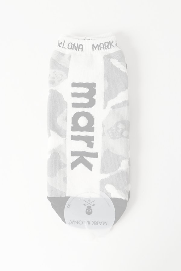 画像1:  {SOLD}  【木村拓哉さん着用】 MARK & LONA マークアンドロナ Gauge Camo Ankle Socks | MEN{-BEA} (1)