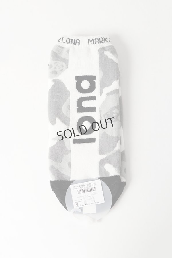 画像2: {SOLD} 【木村拓哉さん着用】 MARK & LONA マークアンドロナ Gauge Camo Ankle Socks | MEN{-BEA} (2)
