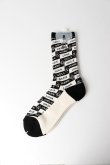画像1:  【木村拓哉さん着用】 MARK & LONA マークアンドロナ Depeche Color Block Crew Socks | MEN{-BEA} (1)