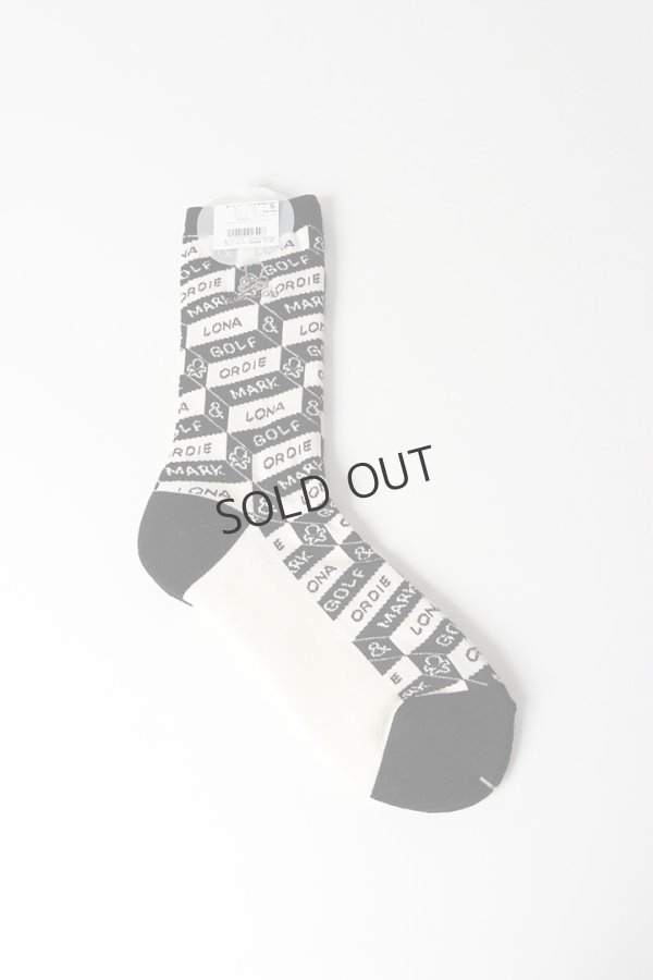 画像2: {SOLD} 【木村拓哉さん着用】 MARK & LONA マークアンドロナ Depeche Color Block Crew Socks | MEN{-BEA} (2)
