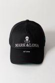 画像2: MARK & LONA マークアンドロナ Iron Skull Crystal Accent Cap | MEN and WOMEN{-BFS} (2)