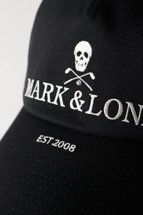 画像6: MARK & LONA マークアンドロナ Iron Skull Crystal Accent Cap | MEN and WOMEN{-BFS} (6)