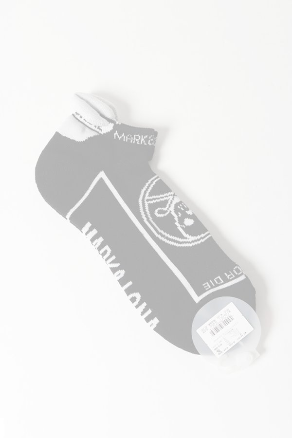 画像2:   MARK & LONA マークアンドロナ Round Skull Athletic Low Socks | MEN{-BFS} (2)