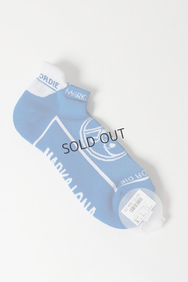 画像2: {SOLD}MARK & LONA マークアンドロナ Round Skull Athletic Low Socks | MEN{-BFS} (2)