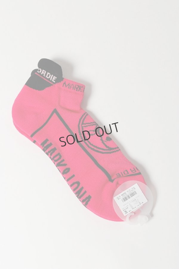 画像2: {SOLD}MARK & LONA マークアンドロナ Round Skull Athletic Low Socks | MEN{-BFS} (2)