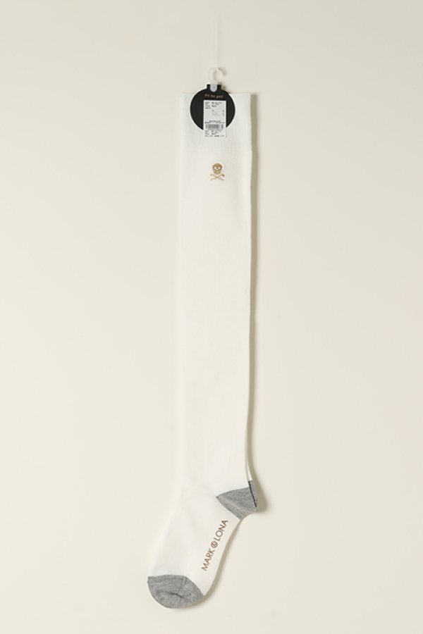 画像2: 【 20%OFF セール3,850円→3,080円】 MARK & LONA マークアンドロナ Iconic High Sox{MLF-0A-FS41-WHT-BAA} (2)