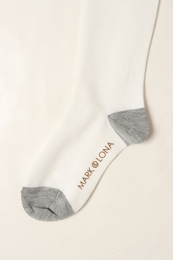 画像3: 【 20%OFF セール3,850円→3,080円】 MARK & LONA マークアンドロナ Iconic High Sox{MLF-0A-FS41-WHT-BAA} (3)