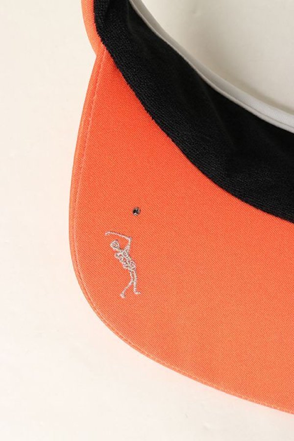 画像4: 【 30%OFF セール14,300円→10,010円】 MARK & LONA マークアンドロナ Libration Visor{MLF-1B-FC25-ORG-BAS} (4)