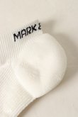 画像2: MARK & LONA マークアンドロナ Rave Compression Socks{MLF-1C-FS09-WHT-BBS} (2)