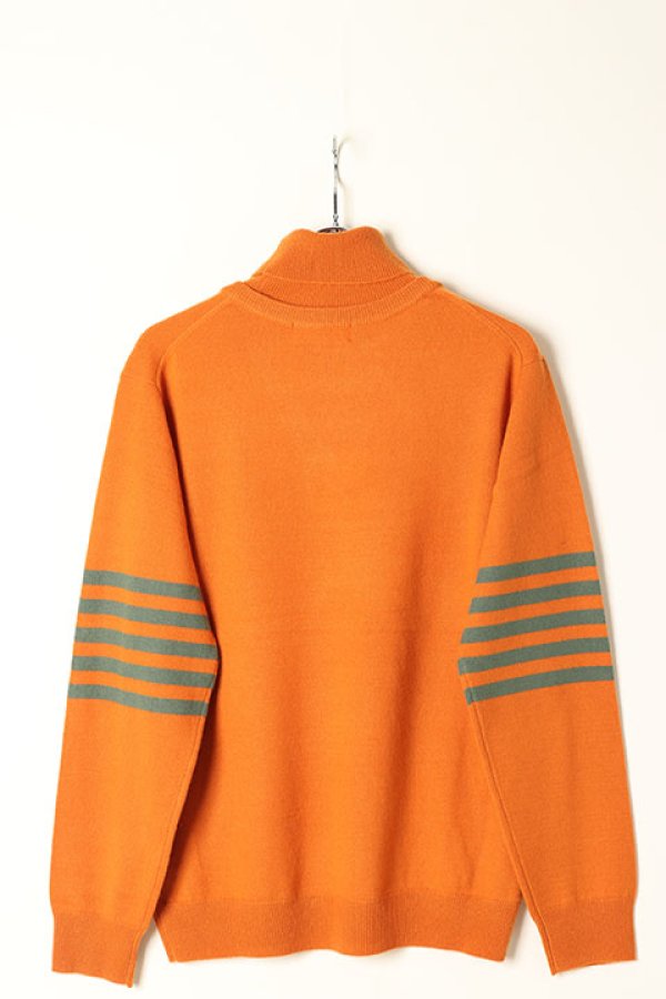 画像6: 【 40%OFF セール68,200円→40,920円】 MARK & LONA マークアンドロナ Sedecim Cashmere Layerd Neck Sweater | MEN{-BBA} (6)