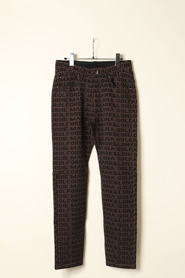 画像1: 【 10%OFF セール｜49,500円→44,550円】  【木村拓哉さん着用】 MARK & LONA マークアンドロナ Este Uneven Jacquard Pants | MEN{-BBA} (1)