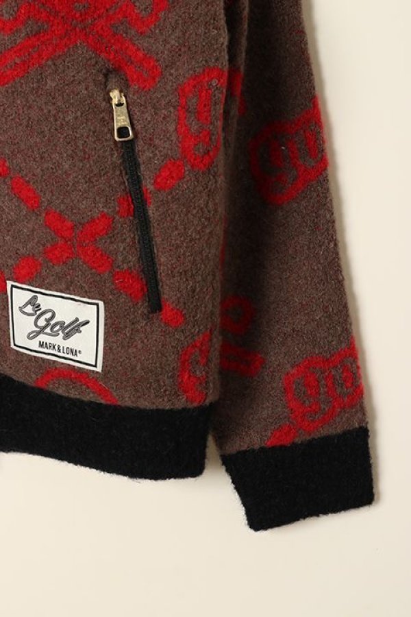 画像4: 【 40%OFF セール79,200円→47,520円】 MARK & LONA マークアンドロナ Ruler Storm protection Knit Jacket | MEN{-BBA} (4)