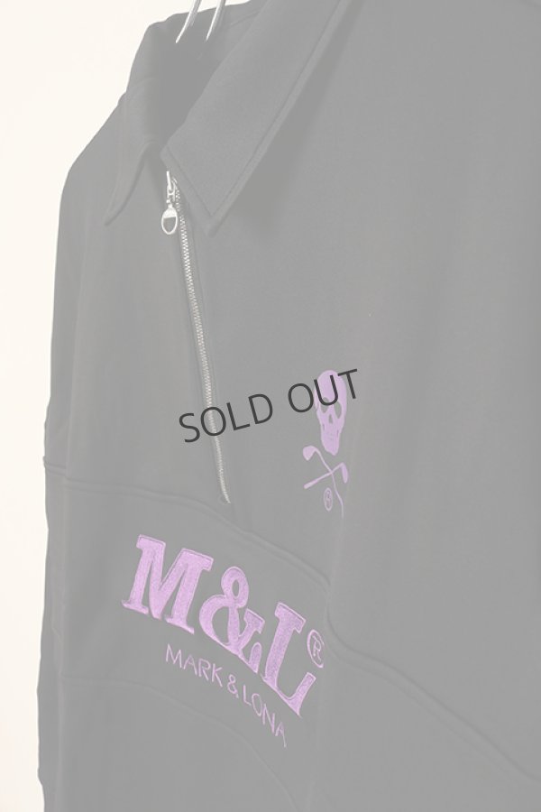画像4: {SOLD}MARK & LONA マークアンドロナ Escalade Zip Fleece Polo | MEN{-BCA} (4)