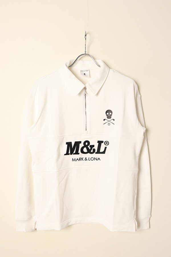 画像1: MARK & LONA マークアンドロナ Escalade Zip Fleece Polo | MEN{-BCA} (1)