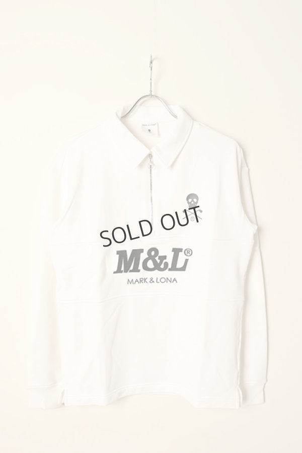 画像1: {SOLD}MARK & LONA マークアンドロナ Escalade Zip Fleece Polo | MEN{-BCA} (1)