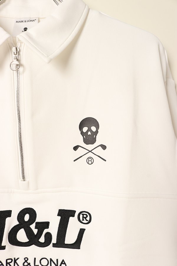 画像3: 【 40%OFF セール36,300円→21,780円】 MARK & LONA マークアンドロナ Escalade Zip Fleece Polo | MEN{-BCA} (3)