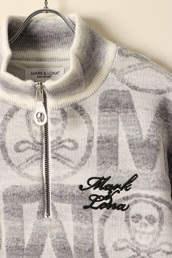 画像3: 【 40%OFF セール71,500円→42,900円】  【木村拓哉さん着用】 MARK & LONA マークアンドロナ Metro 1/2 Zip Knit Jumper | MEN{-BCA} (3)