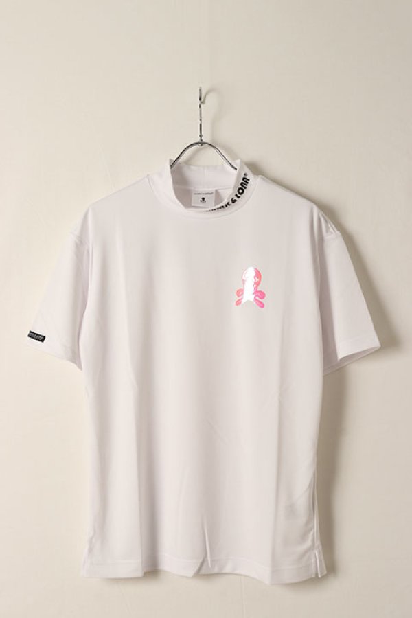 画像1: 【24SS新作】MARK & LONA マークアンドロナ Ewing Mock Neck Tee | MEN{-BDS} (1)