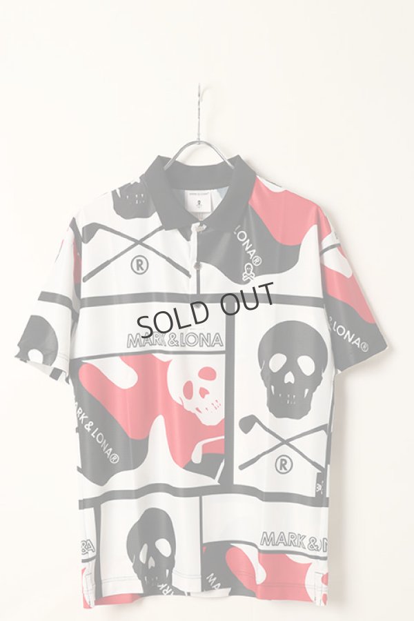 画像1: {SOLD}MARK & LONA マークアンドロナ Cray Mesh Polo | MEN{-BDS} (1)