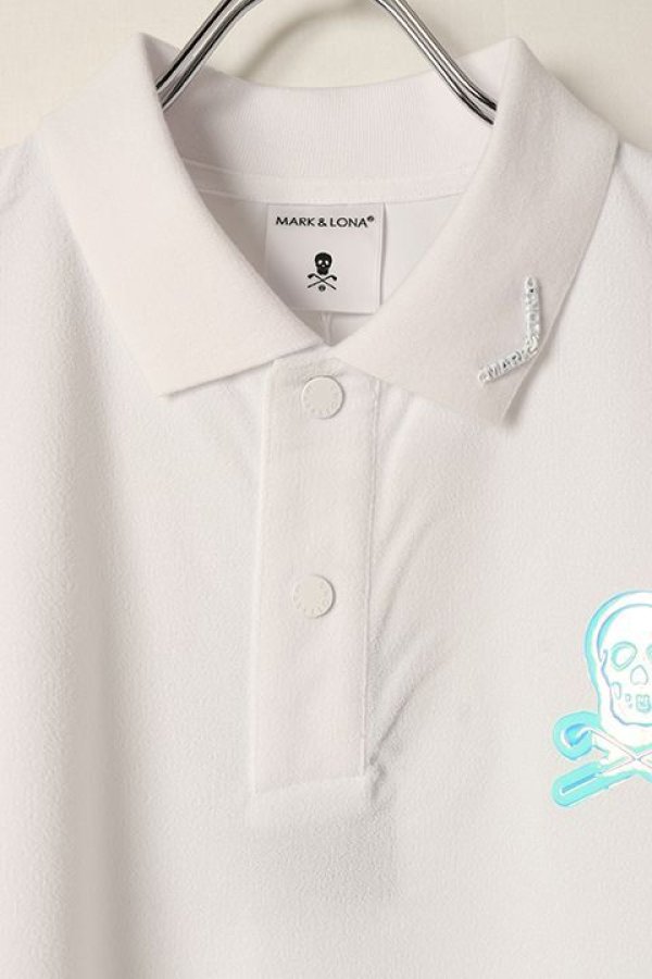 画像2: 【 30%OFF セール31,900円→22,330円】 MARK & LONA マークアンドロナ Superb Micro Pile Polo | MEN{-BDS} (2)