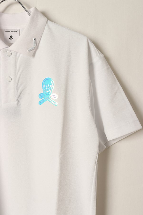 画像3: 【 30%OFF セール31,900円→22,330円】 MARK & LONA マークアンドロナ Superb Micro Pile Polo | MEN{-BDS} (3)
