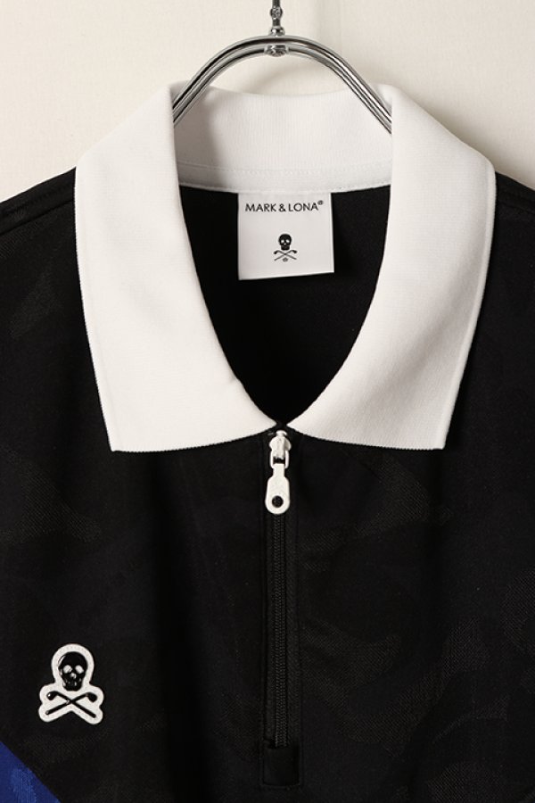 画像2: 【 30%OFF セール31,900円→22,330円】 MARK & LONA マークアンドロナ Gauge Panel Polo | MEN{-BDS} (2)