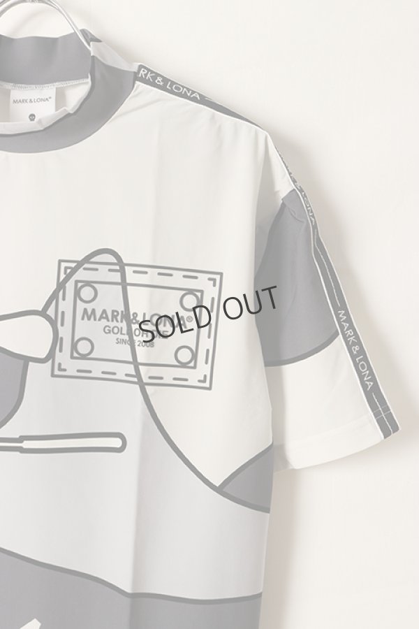 画像3: {SOLD}MARK & LONA マークアンドロナ Milo-fit Tee | MEN{-BDS} (3)