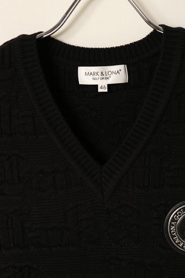 画像2: 【 40%OFF セール47,300円→28,380円】 MARK & LONA マークアンドロナ Essence Knit Vest | MEN{-BDA} (2)
