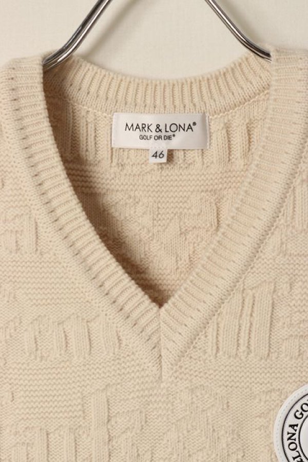 画像2: 【 40%OFF セール47,300円→28,380円】 MARK & LONA マークアンドロナ Essence Knit Vest | MEN{-BDA} (2)