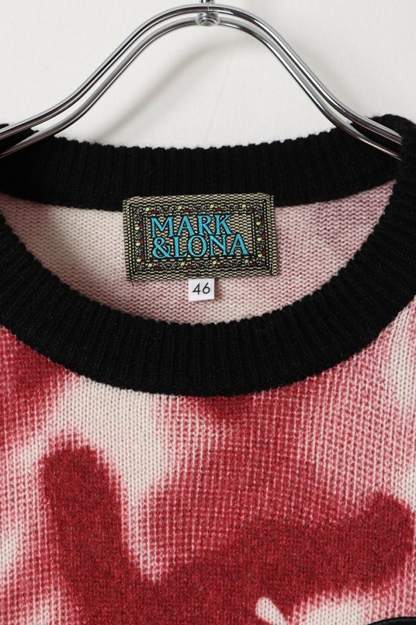 画像2: 【 40%OFF セール93,500円→56,100円】  【木村拓哉さん着用】 MARK & LONA マークアンドロナ GG Cashmere Sweater | MEN{-BDA} (2)