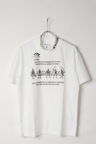美品✦マークアンドロナ✦Union Contrast Innerインナーホワイト 30%OFFセール27,500円→19,250円】 MARK & LONA マークアンドロ