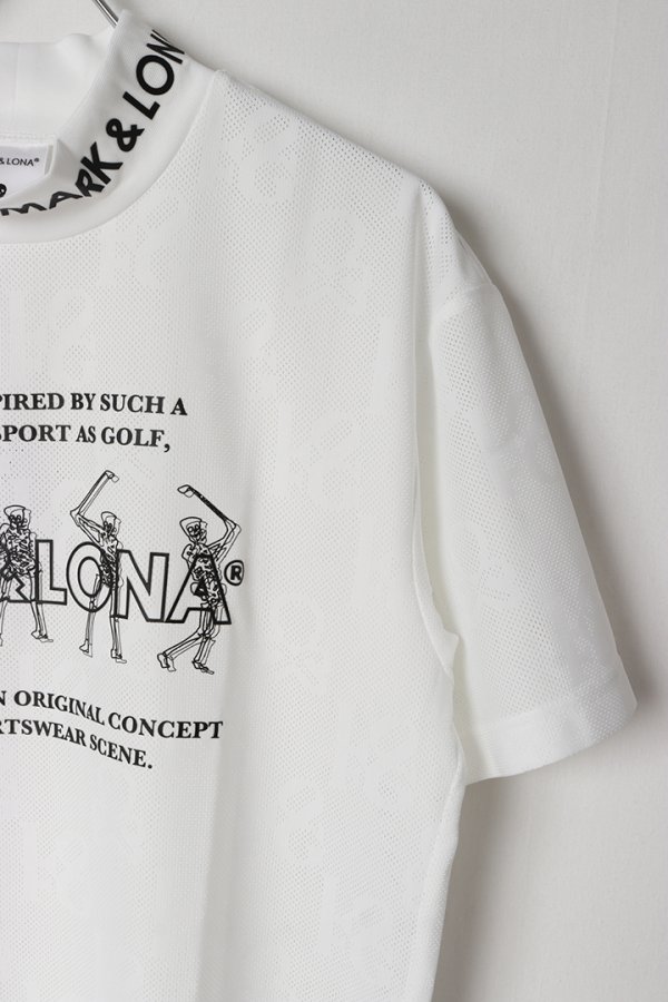 画像3: 【 30%OFF セール27,500円→19,250円】 MARK & LONA マークアンドロナ Motion Skull Mock Neck | MEN{-BES} (3)