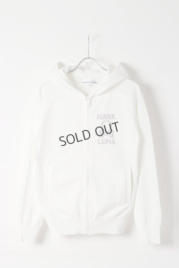 画像1: {SOLD}MARK & LONA マークアンドロナ Ever Mesh Knit Zip Hoodie | MEN{-BES} (1)