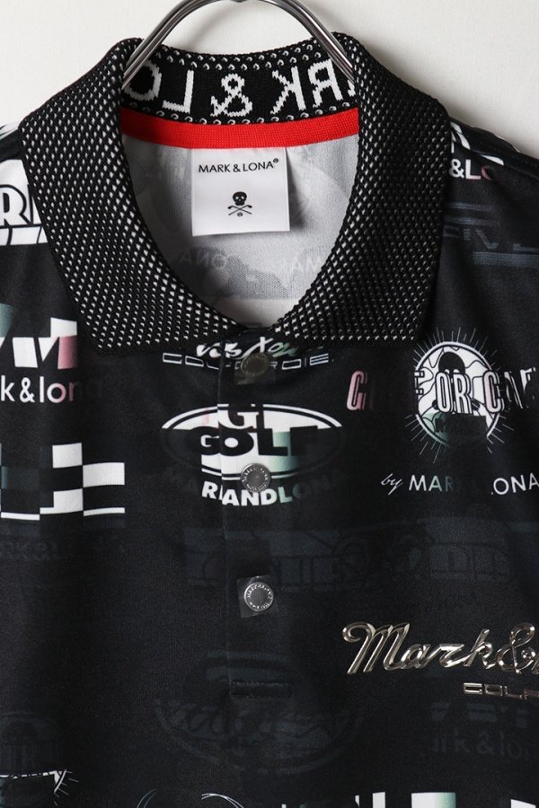 画像2: 【 30%OFF セール|38,500円→26,950円】 MARK & LONA マークアンドロナ Momentum Grid Polo | MEN{-BES} (2)