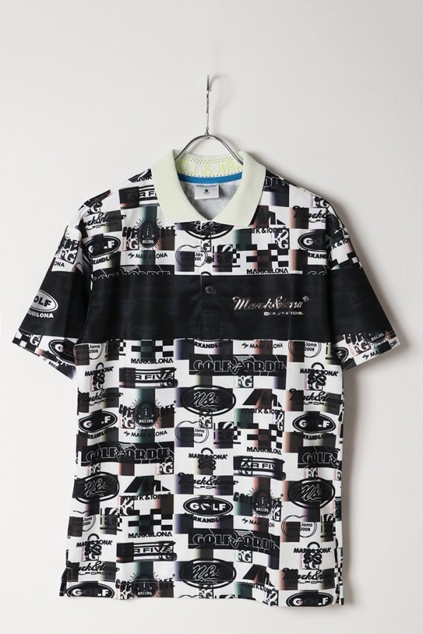 画像1: MARK & LONA マークアンドロナ Momentum Grid Polo | MEN{-BES} (1)