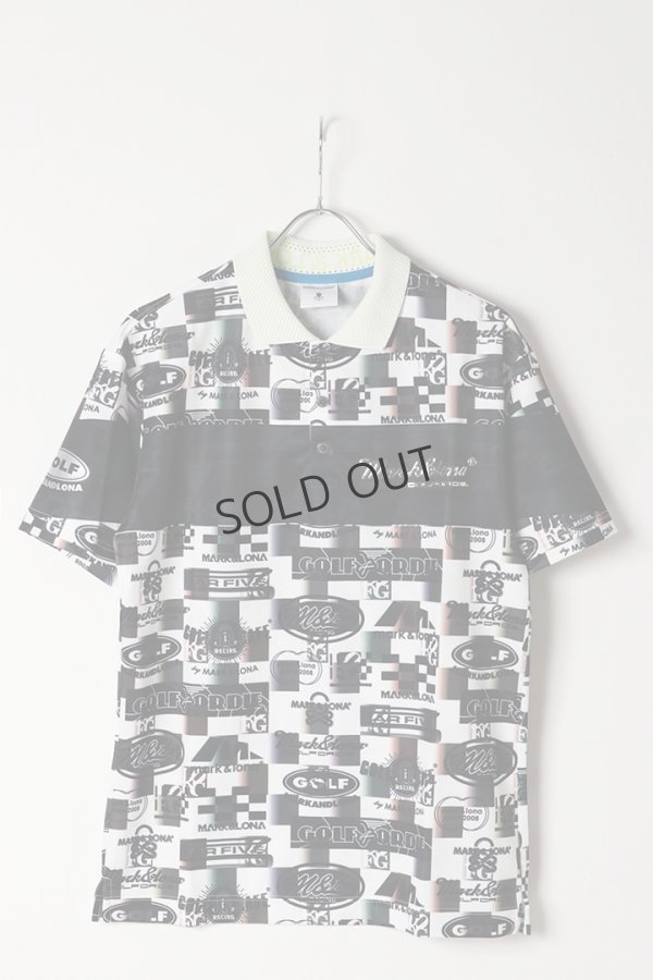 画像1: {SOLD}MARK & LONA マークアンドロナ Momentum Grid Polo | MEN{-BES} (1)