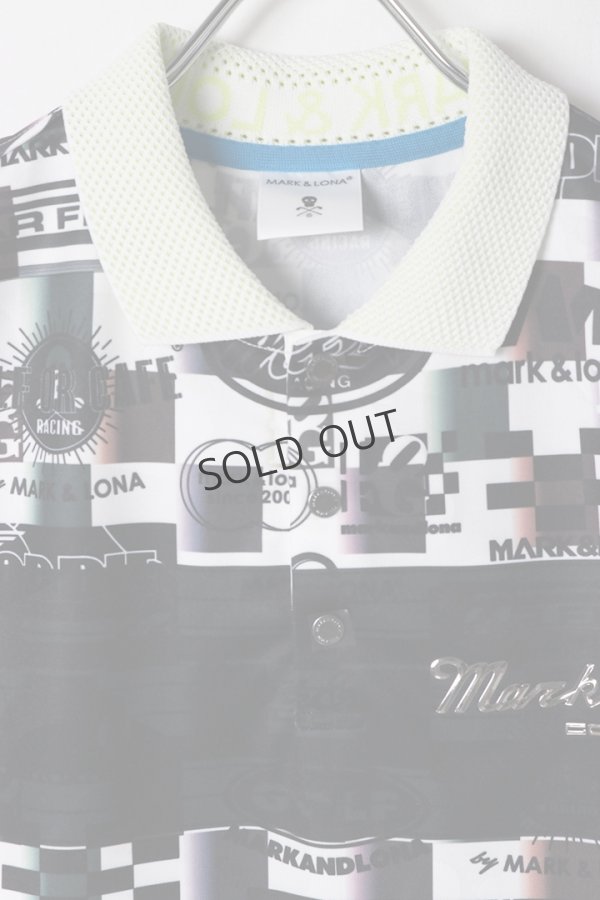 画像2: {SOLD}MARK & LONA マークアンドロナ Momentum Grid Polo | MEN{-BES} (2)