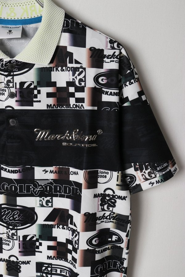 画像3: 【 30%OFF セール｜38,500円→26,950円】 MARK & LONA マークアンドロナ Momentum Grid Polo | MEN{-BES} (3)