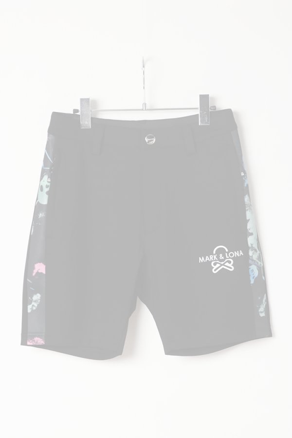 画像1: MARK & LONA マークアンドロナ Pulse Camo Structured knit Shorts | MEN{-BES} (1)